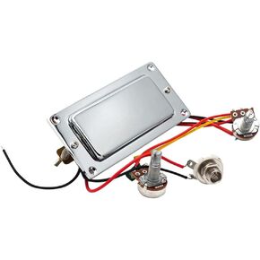 Electric Guitar Double Coil Humbucker Guitar Pickup Harness Kit with 500K Potentiometer Pots with Mounting Screws