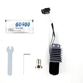 3D Printer Hotend 0.4mm nozzle Combo Assembled for Bamboo P1P/P1S