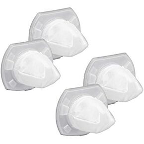 Black & Decker OEM 90558113 VF110-4 Vacuum Air Filters (4 Pack) BDH1220AV BDH2000L CHV1210 CHV1410 CHV1410B CHV1410L CHV1510 CHV9610 BDH2010LP