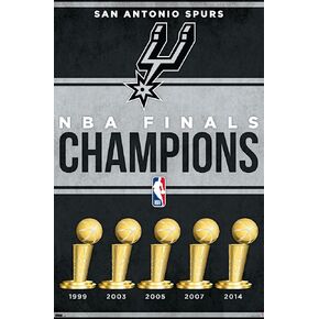 Trends International NBA San Antonio Spurs - Champions 23 Wall Poster