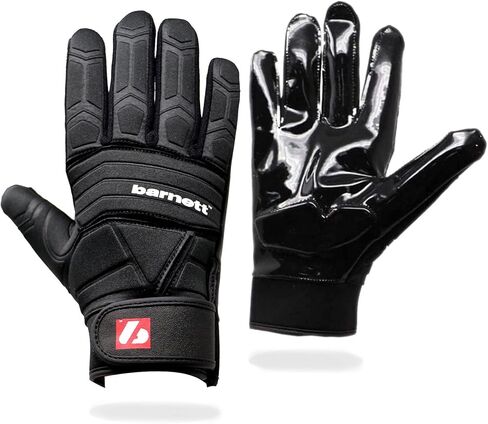 BARNETT FLG-03 Professional Linemen Football Gloves, OL, DL Black in Kuwait