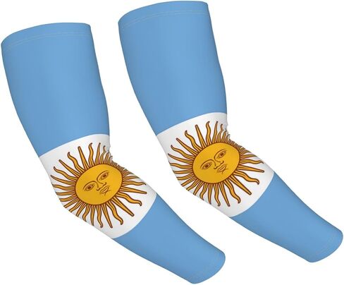 Cute Flag Arm Sleeves for Men Women Sun Protection Sleeves Arm Sleeves Cooling Sleeves in Saudi Arabia