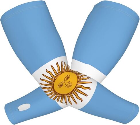 Cute Flag Arm Sleeves for Men Women Sun Protection Sleeves Arm Sleeves Cooling Sleeves in Saudi Arabia