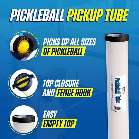 Tourna Pickleball Pickup Tube for Pickleballs - Holds 17 Balls in Saudi Arabia