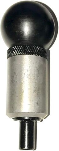 دبوس سحب POP - مكبس زنبركي بقطر 3/8 بوصة | قطر 1 بوصة × طول 1-1/2 بوصة ملحوم على برميل فولاذي قابل للطلاء | صامولة قفل ملولبة مع مسمار تثبيت | مقبض سحب مستدير من البلاستيك الفينولي الصلب | بواسطة SBD in Saudi Arabia