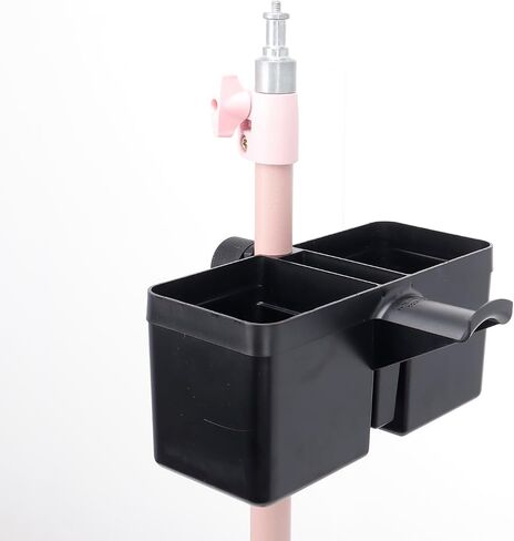 koolehaoda Universal Microphone Stand Tray, Mic Stand Cup Holder, Multi-function rack,Can be installed on diameter 12-22MM on Rod Holders,for Most Mic Stands,Light Stand, for Stage, Live Streaming in Saudi Arabia