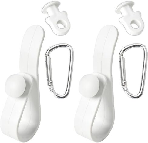 Bogg Bag Accessories Charm for Girls Women Bogg Bag Keychain Clips for Beach Bag Insert Hooks 4PCS Charm Hooks Set in Saudi Arabia