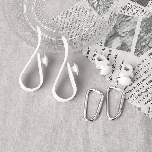 Bogg Bag Accessories Charm for Girls Women Bogg Bag Keychain Clips for Beach Bag Insert Hooks 4PCS Charm Hooks Set in Saudi Arabia