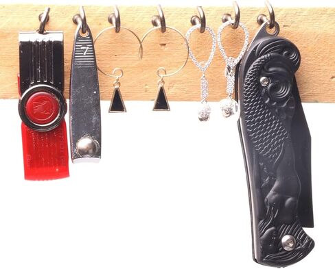 MIUPOO خطاف سقف خطاف كأس مسمار معدني ناعم في شماعة للاستخدام الداخلي والخارجي 50 قطعة 1.9 بوصة in Kuwait