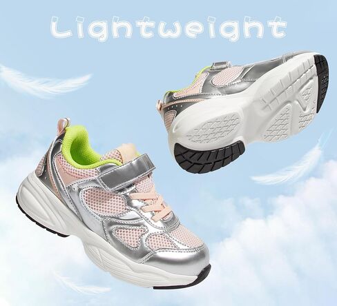 LUCKY STEP Kids Tennis Running Shoes for Children Athletic Sports Gym Lightweight Casual Walking Wide Shoes Toddler School Sneakers in Saudi Arabia
