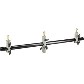 Manfrotto 154B Triple Microphone Holder (Black)