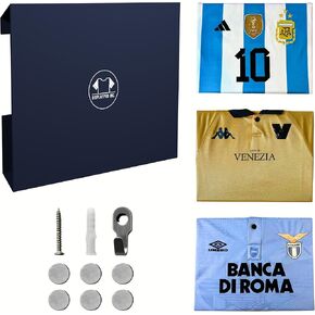 | Soccer Jersey Display Frame | DisplayLite | Memorabilia Display & Storage, Display Case, Magnetic Frame, Shadow Box Frame, Display Frame Case, Wall Display, Acrylic, Magnetic, Black in Saudi Arabia