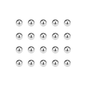 uxcell 6mm Bearing Balls 316L Stainless Steel G100 Precision Balls 100pcs