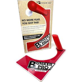 EyeLine Golf Bunker Pro System - Portable Practice Training Aids to Improve Your Shots from Bunker. Get The Ball Out of The Sand Trap and on The Green. Guaranteed Instant Improvement. Made in USA.