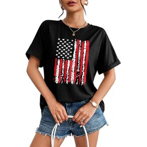 Zeagoo Women Oversized T-Shirt Summer Casual Short Sleeve Loose Tee Tops in Kuwait