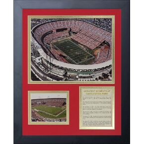Legends Never Die Candlestick Park Framed Photo Collage, 11x14-Inch, (11429U)