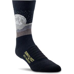 Farm to Feet Apollo Trail Light Targeted Cushion 3/4 Crew Socks in Kuwait