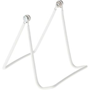 2A Adjustable White Wire Display Easel, 3.75" W x 4" H, Pack of 6