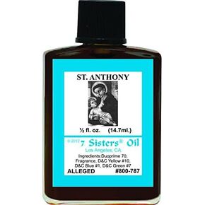 7 Sisters Saint Anthony Oil 1/2 fl. oz.