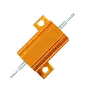 1 PCS Aluminum Shell Resistor 10W 1 Ohm Aluminum Wirewound Resistor