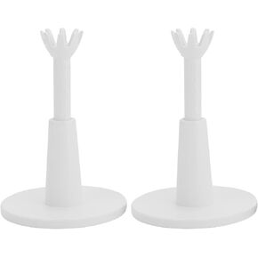 2PCS Adjustable Golfs Tees, 53mm to 73mm Driving Range Turn & Lock Training Golf Tee for Indoor Outdoor Golf Hitting Practice