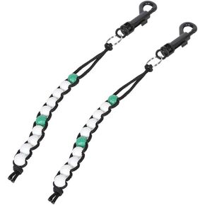 Andux 2pcs/Set Golf Beads Score Counter for Golfer JFQ-03 (White/Green)
