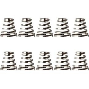 10Pcs Silver Bike Wheel Skewer Spring Stainless Steel Bike Hub Quick Release for Cycling Mountain Road Bike Bike Wheel Skewer Spring Bicycles Hub Quick Release Lever Lever Shafts Spring