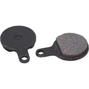 2pcs Disc Brake Pads, Resin and Semi Metallic Round Mountain Bike Brake Pads for Road Bike