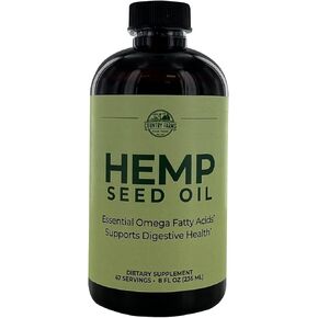 COUNTRY FARMS Hemp Seed Oil, 8 Fl Oz, 47 Servings
