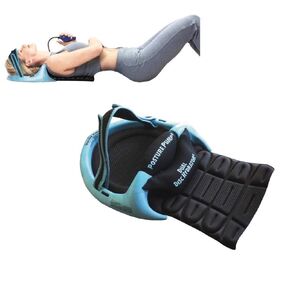 Posture Pump® 1400-DX (Dual Air Cell with Comfort Pad) Cervical Neck Device - Dual Air Cells For Neck & Upper Back Pain Relief - Lightweight, Easy to Use for Neck/Upper Back Decompression