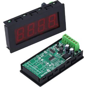 LED 7 Segment Display, MODBUS-RTU Display Module, 4 Digits Display with RS485 Serial Port for PLC Communication (5-36V)