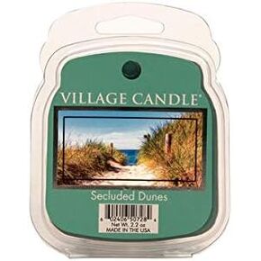 شمعة القرية المنعزلة الكثبان الرملية، شمع معطر يذوب الشمع، 2.2 أونصة، أخضر in Kuwait