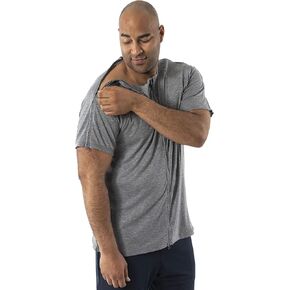 Post Shoulder Surgery Shirts | Chemo Clothing | Short Sleeve Shirt Men