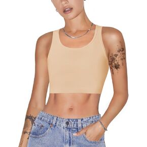 LODAY Chest Binder for Women FTM Binder Bra Bandage-Free Trans Binder Tomboy Pullover Tank Top