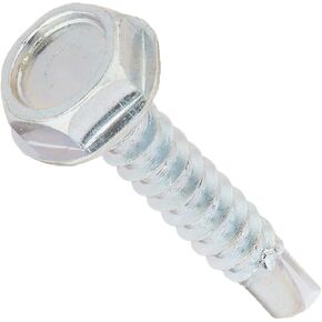 47202 6-20-Inch x 3/4-Inch Washer Head Self Drilling Screw, 1-Pound, Zinc in Saudi Arabia