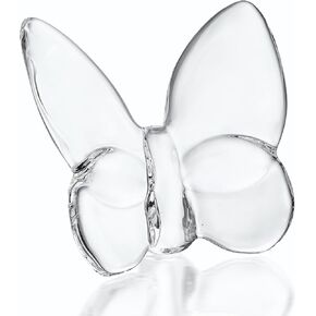 kanpura 3" AB Crystal Butterfly Figurines Glass Butterfly Collectibles Ornament Decor Crystal Animal Figurine Gifts for Butterfly Enthusiasts and Collectors