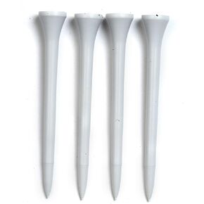 3 1/4" Plastic Tees - Pack of 100