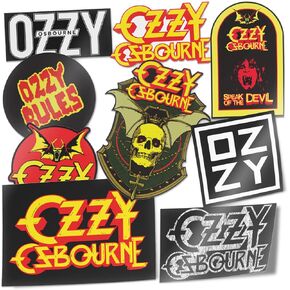 Desert Cactus Ozzy Osbourne Stickers Sheet Vinyl Decal Laptop Water Bottle Car Scrapbook (Type 2 V1)