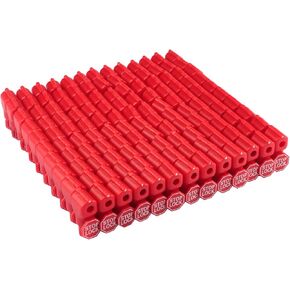 130 PCS Peg Hook Stop Lock, Stop Lock for Retail Shop Display Hooks Lock Fits 4.5-5.9mm Diameter Hooks, Easy Installation and Exquisite Style