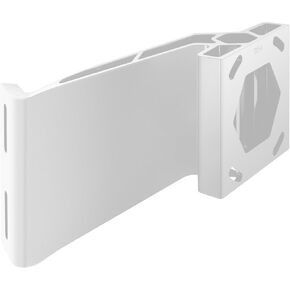 Minn Kota 1810382 Raptor Jack Plate Adapter Bracket - Starboard, 5" Setback, 4" Rise, White