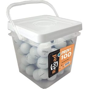Titleist Pro V1x Golf Balls - 100 Mint Quality Used Pro V1x Golf Balls (AAAAA Reload No logos or player markings ProV1x Golfballs)