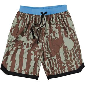 CROSSOVER CULTURE Mens Mayhem Basketball Shorts - Moisture-Wicking Mesh Mens Basketball Shorts with Pockets