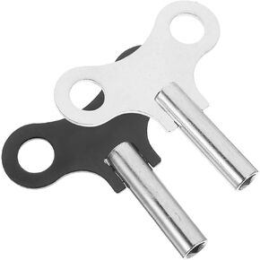 ARTIBETTER 2pcs Clock Key Grandfather Clock Winding Key Wind up Key Wear-resistant Clock Winders Key to Wind Antique Wall Clock Mini Clock Grandfather Winding Keys Alarm Clock Alloy Universal