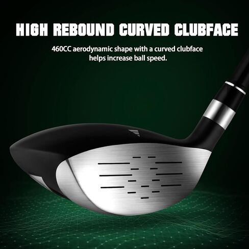 PGM Men's Complete Golf Club Set - #1 Driver - #7 iron (28°) - Sand Wedge (52°) - Putter - Golf Stand Bag in Saudi Arabia