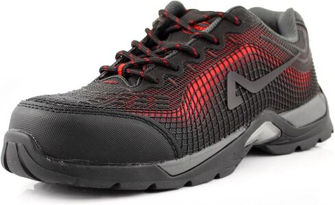 LaForst Mens Electron Synthetic Composite Toe ESD Nonskid Server Non Slip Athletic Lace Up in Kuwait