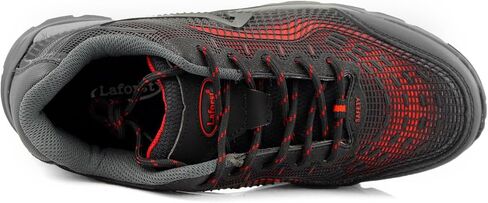 LaForst Mens Electron Synthetic Composite Toe ESD Nonskid Server Non Slip Athletic Lace Up in Kuwait