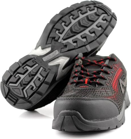 LaForst Mens Electron Synthetic Composite Toe ESD Nonskid Server Non Slip Athletic Lace Up in Kuwait