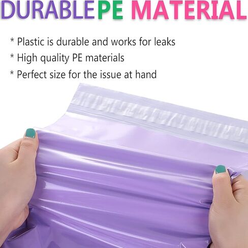 Sanitary Napkin Disposal Bags Self-sealing 100PCS Feminine Hygiene Disposal Trash Bags, Women Personal Privacy Protection for Sanitary Pads/Tampons/Diapers (Purple with Bag, 100PCS, 9.8 * 5.8in) in Saudi Arabia