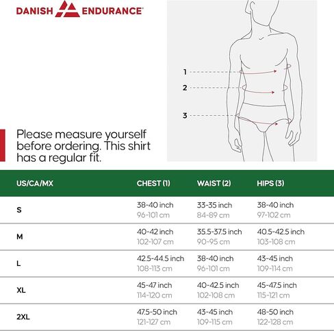 قميص DANISH ENDURANCE للرجال بأكمام طويلة وسحاب 1/2 للتمرين، خفيف الوزن ومطاط in Kuwait
