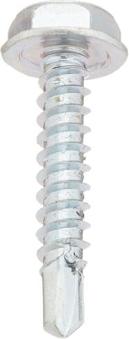 47202 6-20-Inch x 3/4-Inch Washer Head Self Drilling Screw, 1-Pound, Zinc in Saudi Arabia